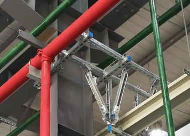 揭阳市该抗震支架的整体式支吊架结构协调性好